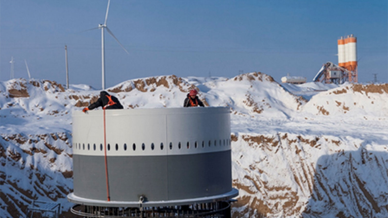 风电惠安堡项目部采取多项措施确保冬施安全
