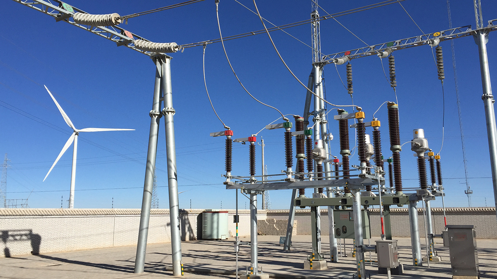 盐池风电场马斯特牛记圈49.98MW工程 首台机组正式并网发电